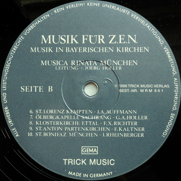 baixar álbum Musica Rinata - Musik Für ZEN Musik In Bayerischen Kirchen