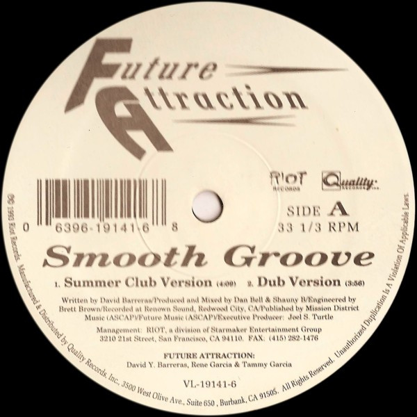 Future Attraction – Smooth Groove (1993, Vinyl) - Discogs