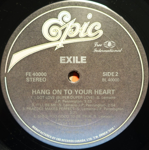 last ned album Exile - Hang On To Your Heart