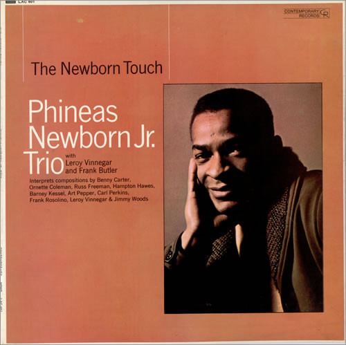 Phineas Newborn Jr. Trio – The Newborn Touch (1966, Vinyl) - Discogs
