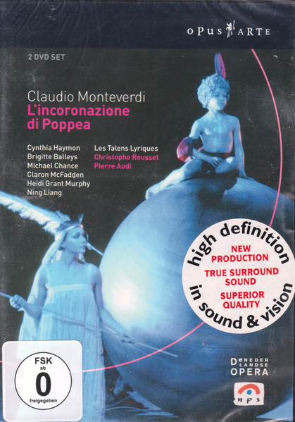 Claudio Monteverdi – L'Incoronazione Di Poppea (2005, DVD) - Discogs