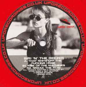 Biri 'N' The Geezer - U.F.O.007 album cover