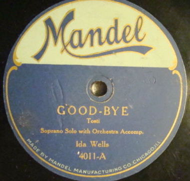 descargar álbum Ida Wells - Good Bye Sing Me To Sleep