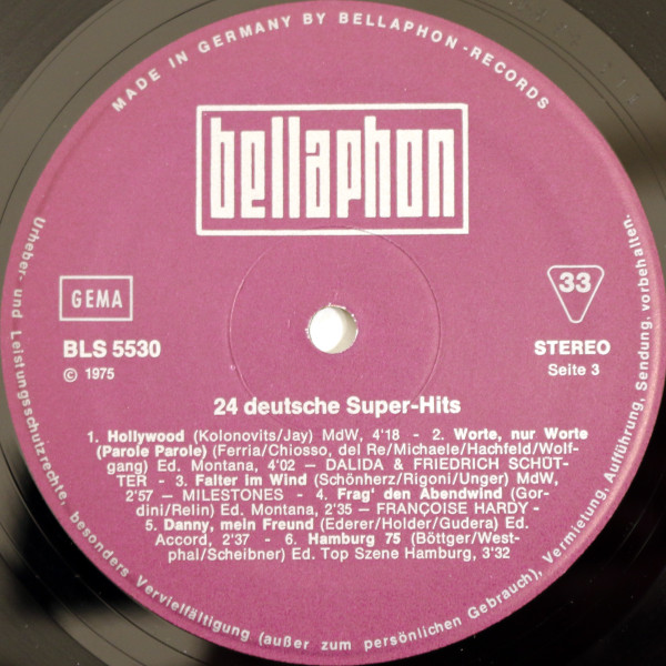 télécharger l'album Various - 24 Deutsche Super Hits