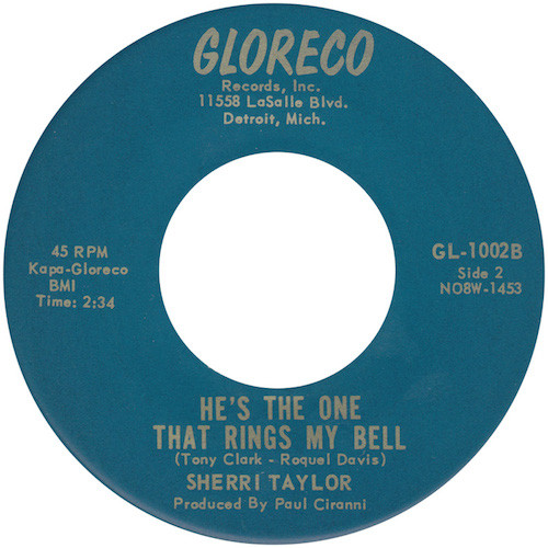 descargar álbum Sherri Taylor - Ive Got A Crush Hes The One That Rings My Bell