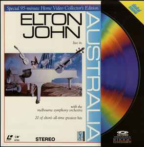 Elton John - Live In Australia (With The Melbourne Symphony Orchestra) album cover