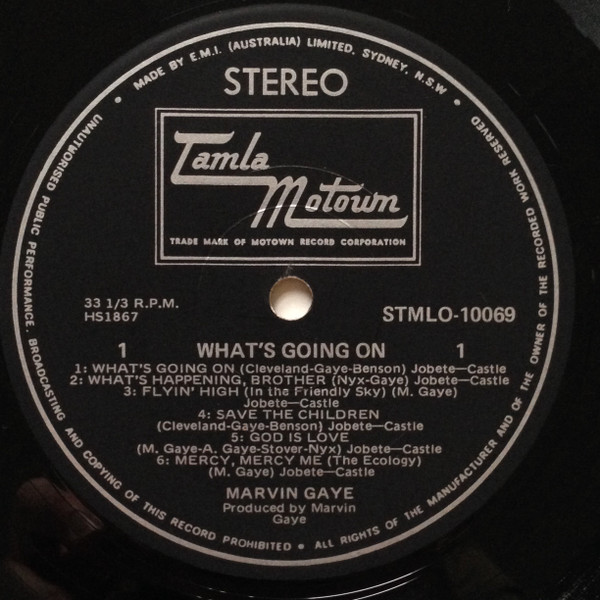 Marvin Gaye - What's Going On | Releases | Discogs