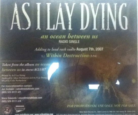 descargar álbum As I Lay Dying - Within Destruction