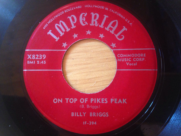 last ned album Billy Briggs - On Top Of Pikes Peak Send Me Some Love