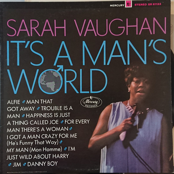 Sarah Vaughan – It's A Man's World (1967, Reel-To-Reel) - Discogs