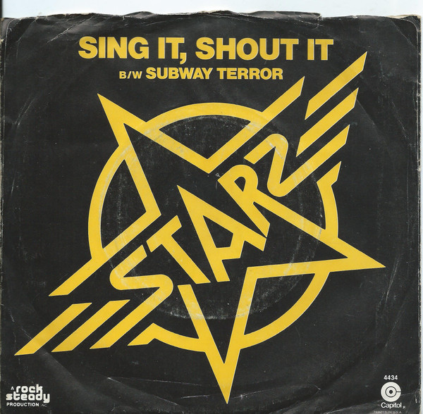 Starz – Sing It, Shout It (1977, Yellow Translucent, Vinyl) - Discogs