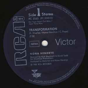 Nona Hendryx – Transformation (1983, Vinyl) - Discogs