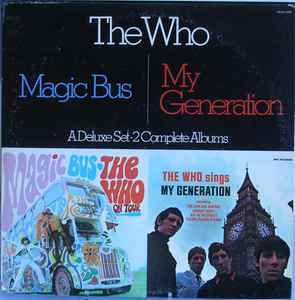 The Who - Magic Bus / The Who Sings My Generation album cover