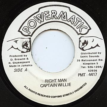 lataa albumi Captain Willie - Right Man