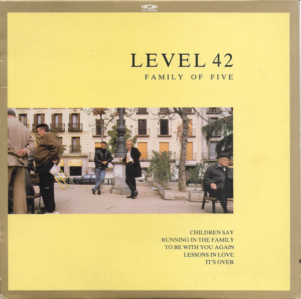 Level 42 – Family Of Five (1987, Single-Sided, CDV) - Discogs