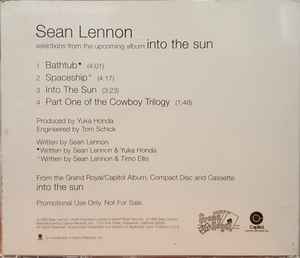 Sean Lennon - Selections From... Into The Sun album cover