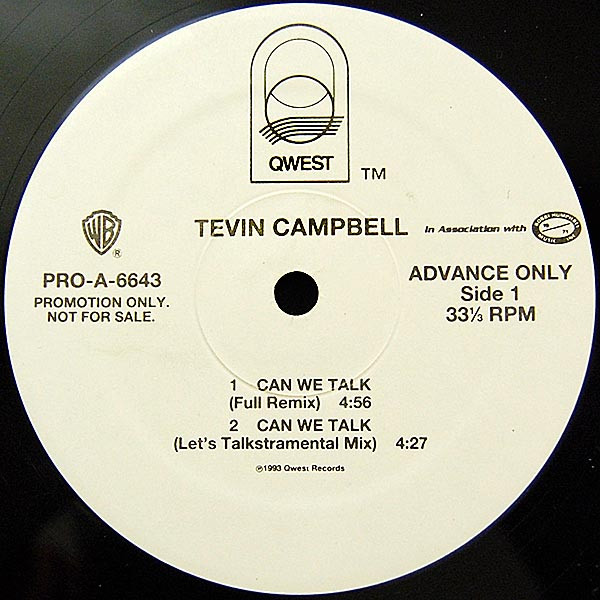 Tevin Campbell / Can We Talk (Remix)
