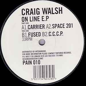 Craig Walsh - On Line EP album cover