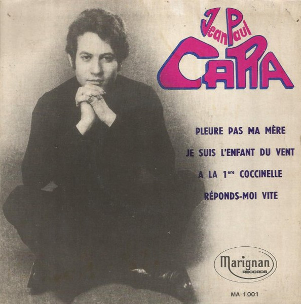 Jean Paul Cara – Pleure Pas Ma Mère (1969, Vinyl) - Discogs