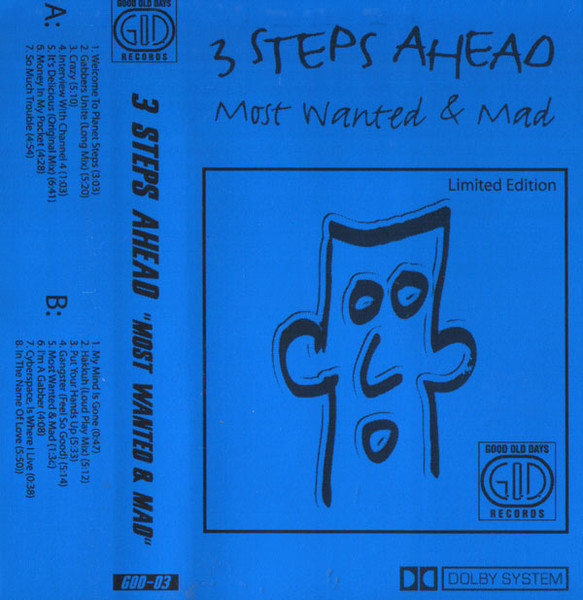 3 Steps Ahead – Most Wanted & Mad (Cassette) - Discogs