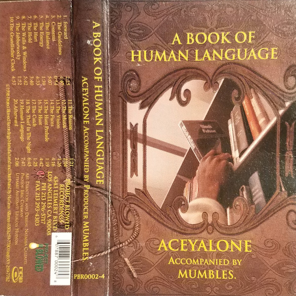 Aceyalone – A Book Of Human Language (1998, Cassette) - Discogs