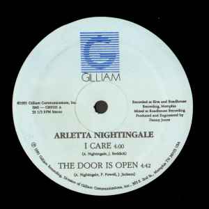 Arletta Nightingale - I Care / The Door Is Open album cover