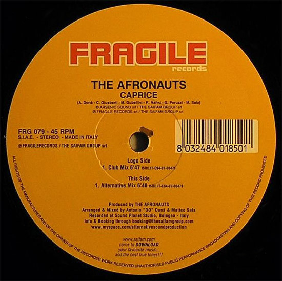 baixar álbum The Afronauts - Caprice