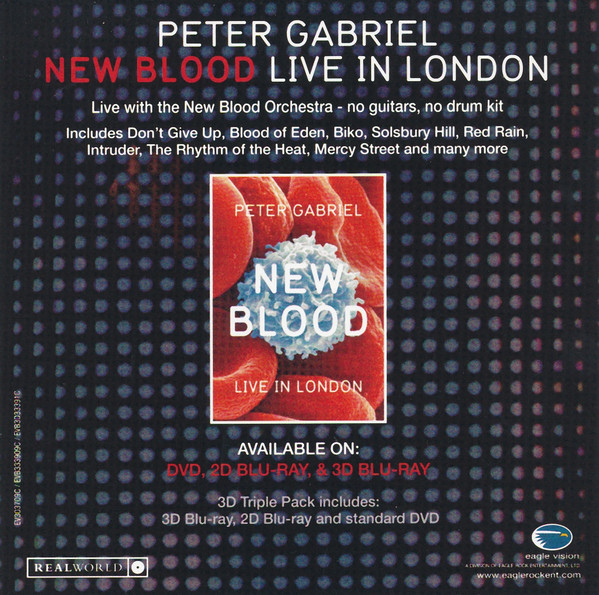 Peter Gabriel - New Blood - Live In London | Real World Records (EV303709) - 17