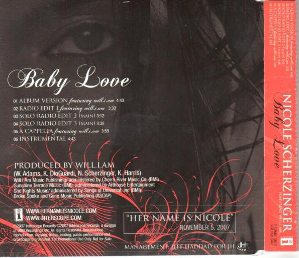 ladda ner album Nicole Scherzinger - Baby Love