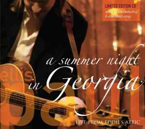Ellis Paul - A Summer Night In Georgia - Live From Eddie's Attic album cover
