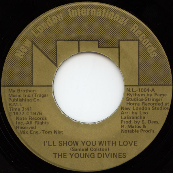 The Young Divines – I'll Show You With Love / Deep In Your Heart 