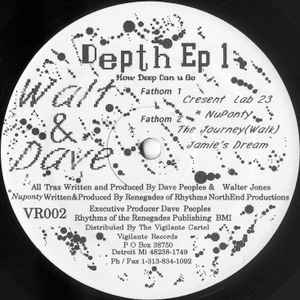 Walt J - Depth EP 1 - How Deep Can U Go album cover