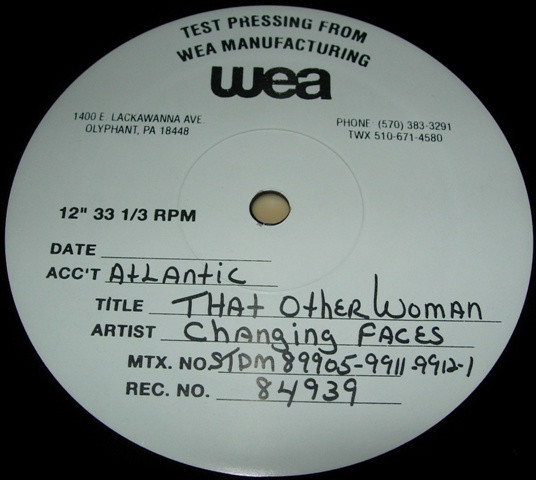 Changing Faces – That Other Woman (2000, Vinyl) - Discogs