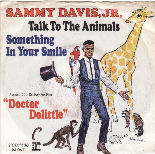 Sammy Davis Jr. – Something In Your Smile / Talk To The Animals (Single,  Vinyl) - Discogs
