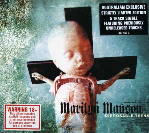 Marilyn Manson – Disposable Teens (2000, CD) - Discogs