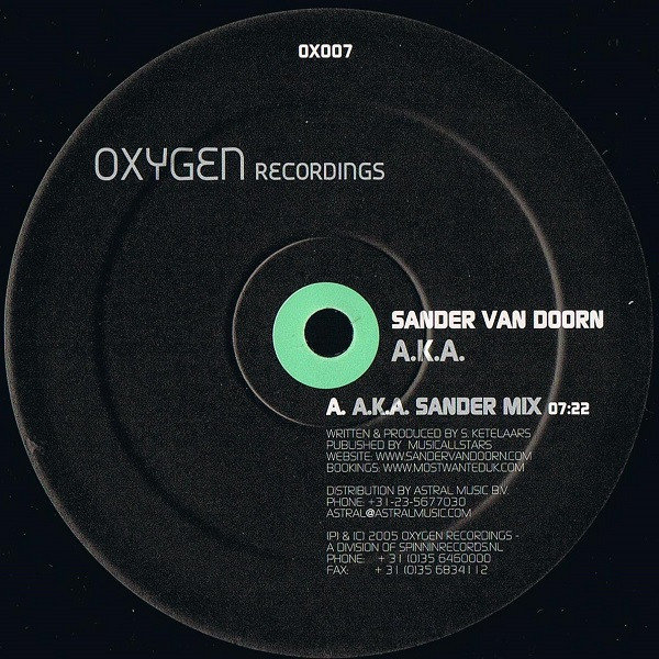 ladda ner album Sander van Doorn - AKA