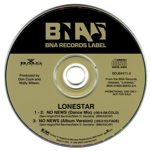 lataa albumi Lonestar - No News