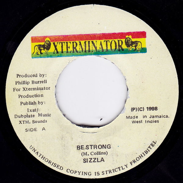 Sizzla – Be Strong (1998, Vinyl) - Discogs