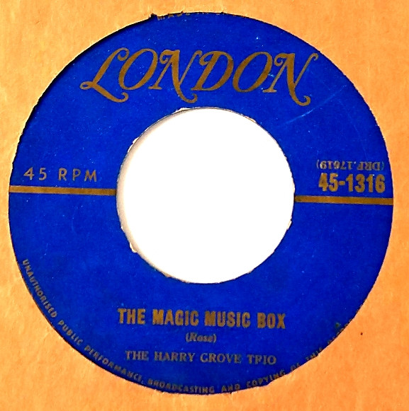 télécharger l'album The Harry Grove Trio - Little Red Monkey The Magic Music Box