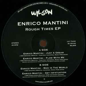 Enrico Mantini - Rough Times EP album cover