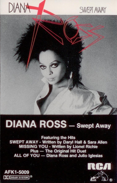 Diana Ross – Swept Away (1984, Dolby System, Cassette) - Discogs