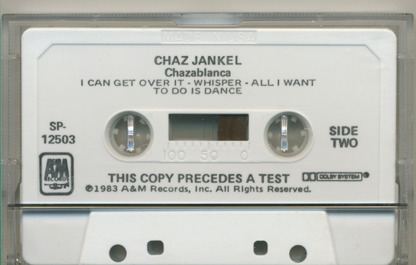 last ned album Chas Jankel - Chazablanca