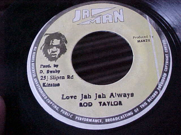 Rod Taylor – Love Jah Jah Always (1976, Vinyl) - Discogs