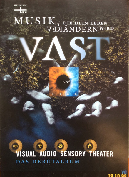 VAST – Visual Audio Sensory Theater (1998, Folder, CD) - Discogs