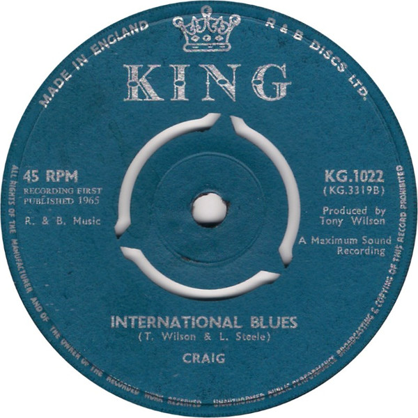 télécharger l'album Craig - Aint That A Shame Dark Blues International Blues