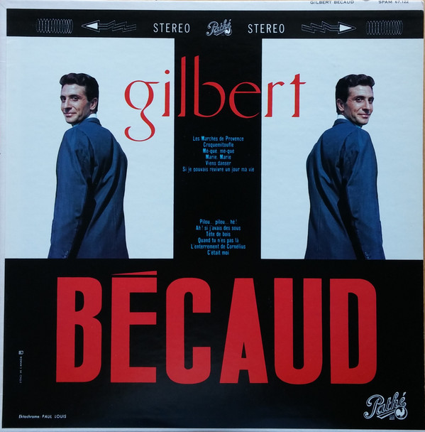 Gilbert Bécaud - Gilbert Bécaud | Pathé (SPAM 67.122) - main