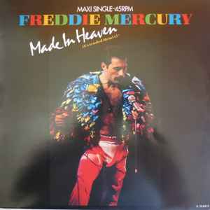Freddie Mercury - Made In Heaven album cover