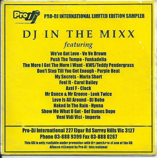 télécharger l'album Various - DJ In The Mixx