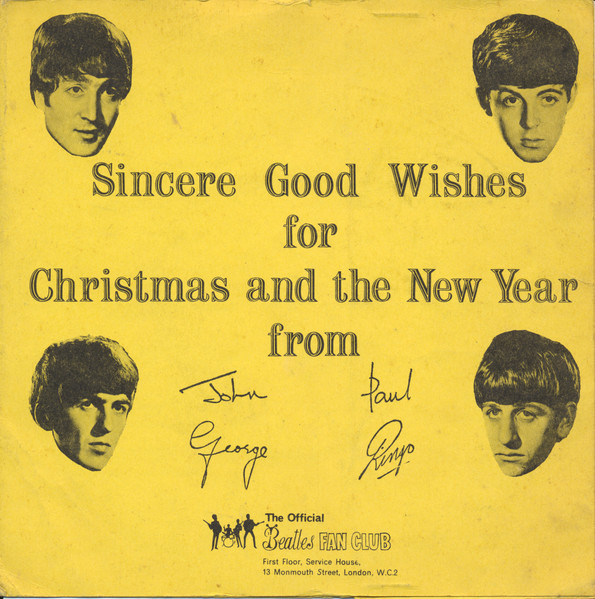 The Beatles – The Beatles' Christmas Record (1963, Gatefold, Flexi 