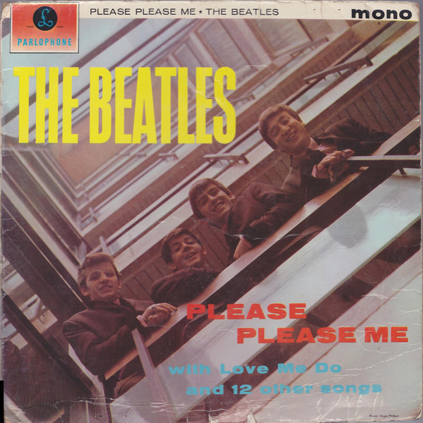 The Beatles – Please Please Me (1963, Black & Gold Label, Northern 
